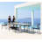 Edge Rectangular Metal Outdoor Dining Table , 82.7'' in. W 39.4'' in. D-70592419