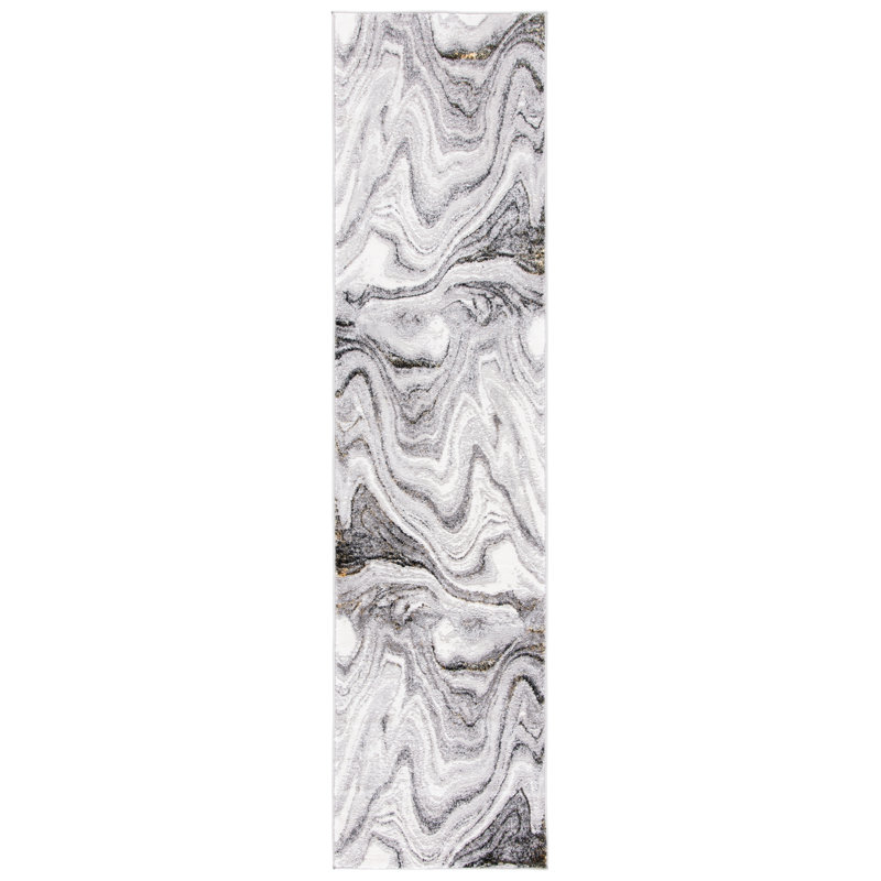Deerfield Performance Abstract Rug, Runner 2' X 8'