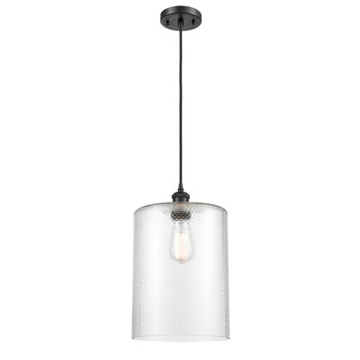 Luminaire suspendu cylindrique à 1 lumière Leilani