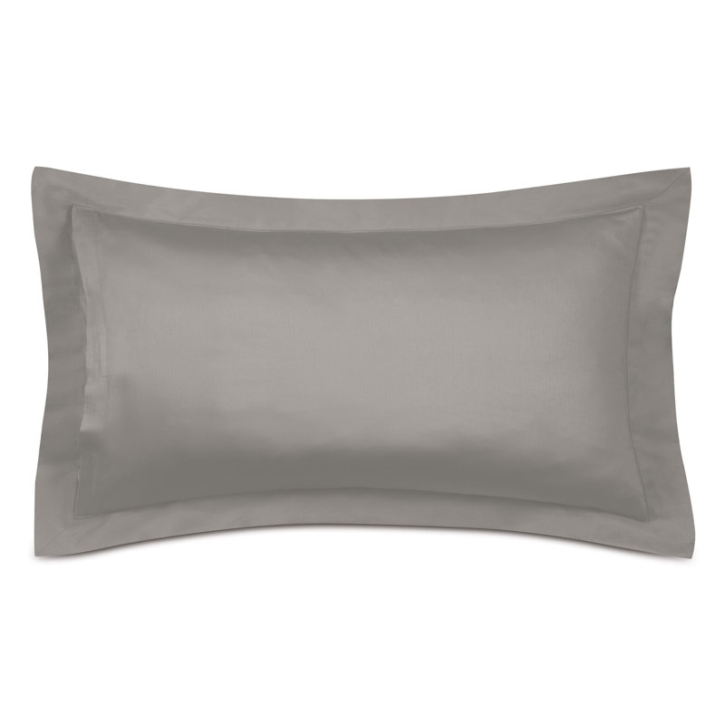 Deluca 100% Cotton Pillow Sham, King, Dove