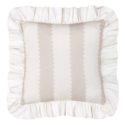 Striped Square Cushion