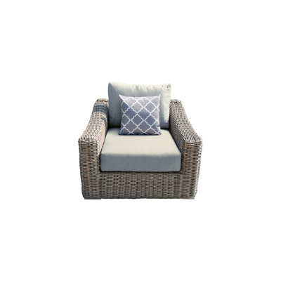 Chaise de patio avec coussins Sommerville