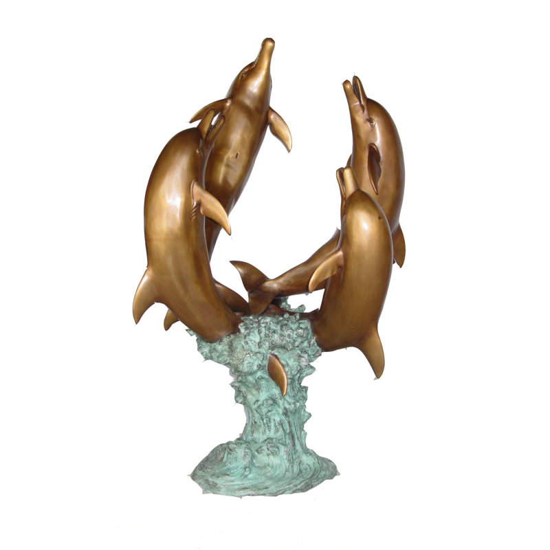 Outdoor Metal Sculptural Fountain