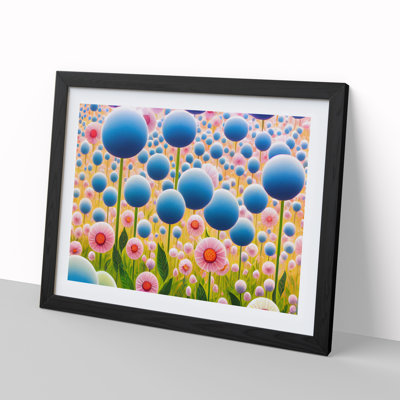 Extraordinary Flower Market - Single Picture Frame Print