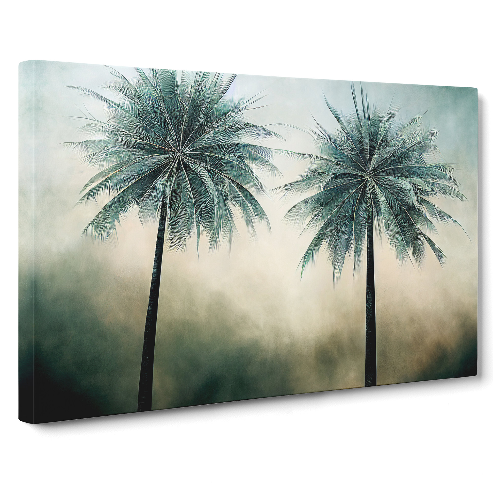17 Stories Fantastic Palm Trees - Wrapped Canvas Graphic Art | Wayfair ...