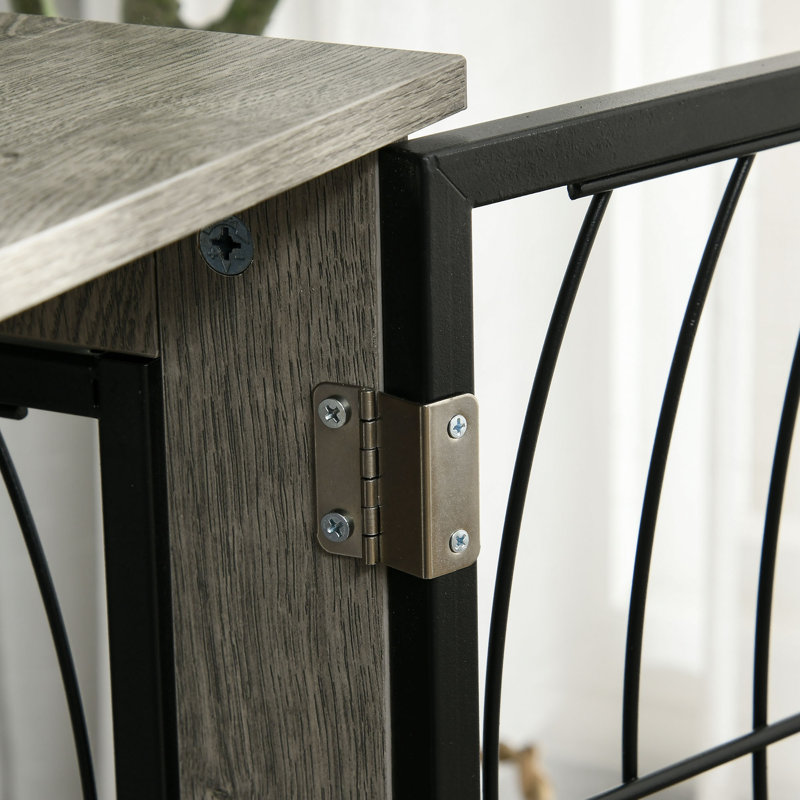 Furniture Style Crate with 1 Door, 73.5" H x 60" W x 100" D