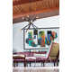 10 Light Metal Dimmable Sputnik Chandelier
