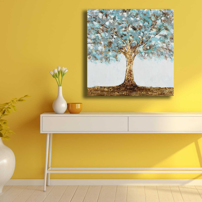Peinture décorative sur toile