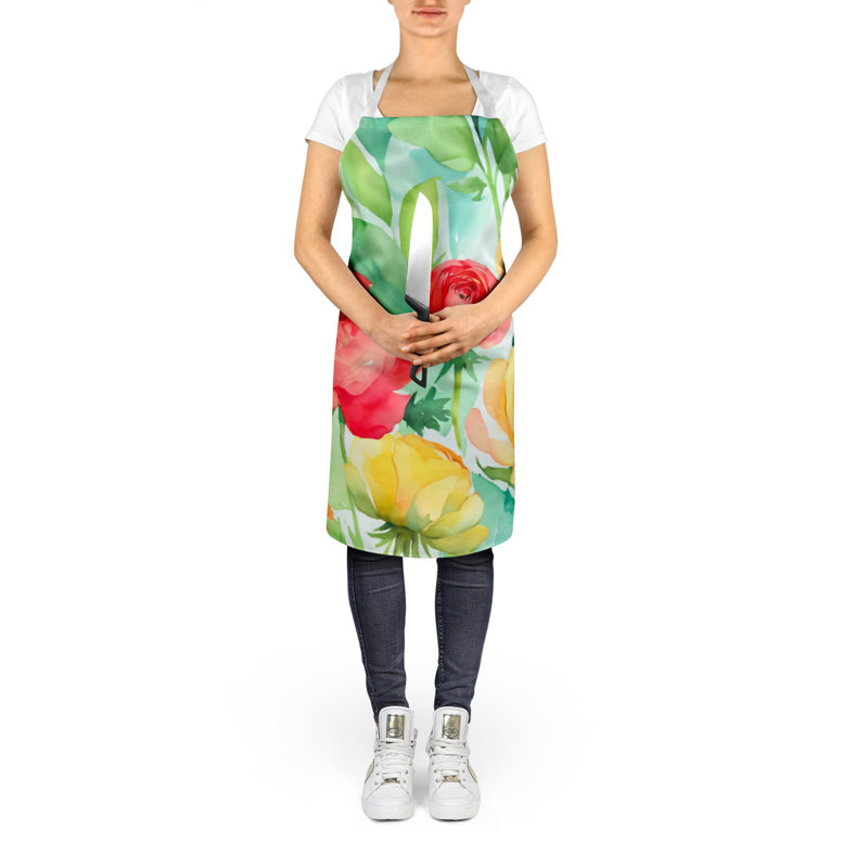 Floral Bib Apron