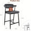 Faux Leather Accent Chair-1912367296