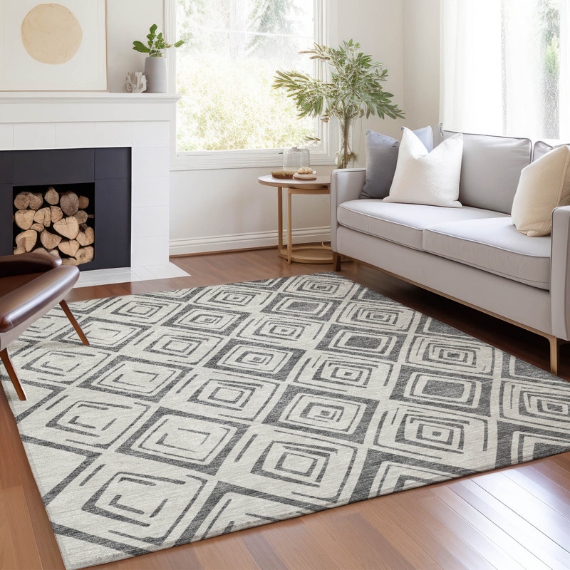 Tapis intérieur / extérieur Neysa, Rectangle 9 pi x 12 pi