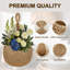 2 paniers de fruits muraux suspendus, panier de jute boho pour garde-manger, pomme de terre, ail, oignon, rangement de fruits, organisateur de cuisine décoratif et porte-pot mural-1166660922