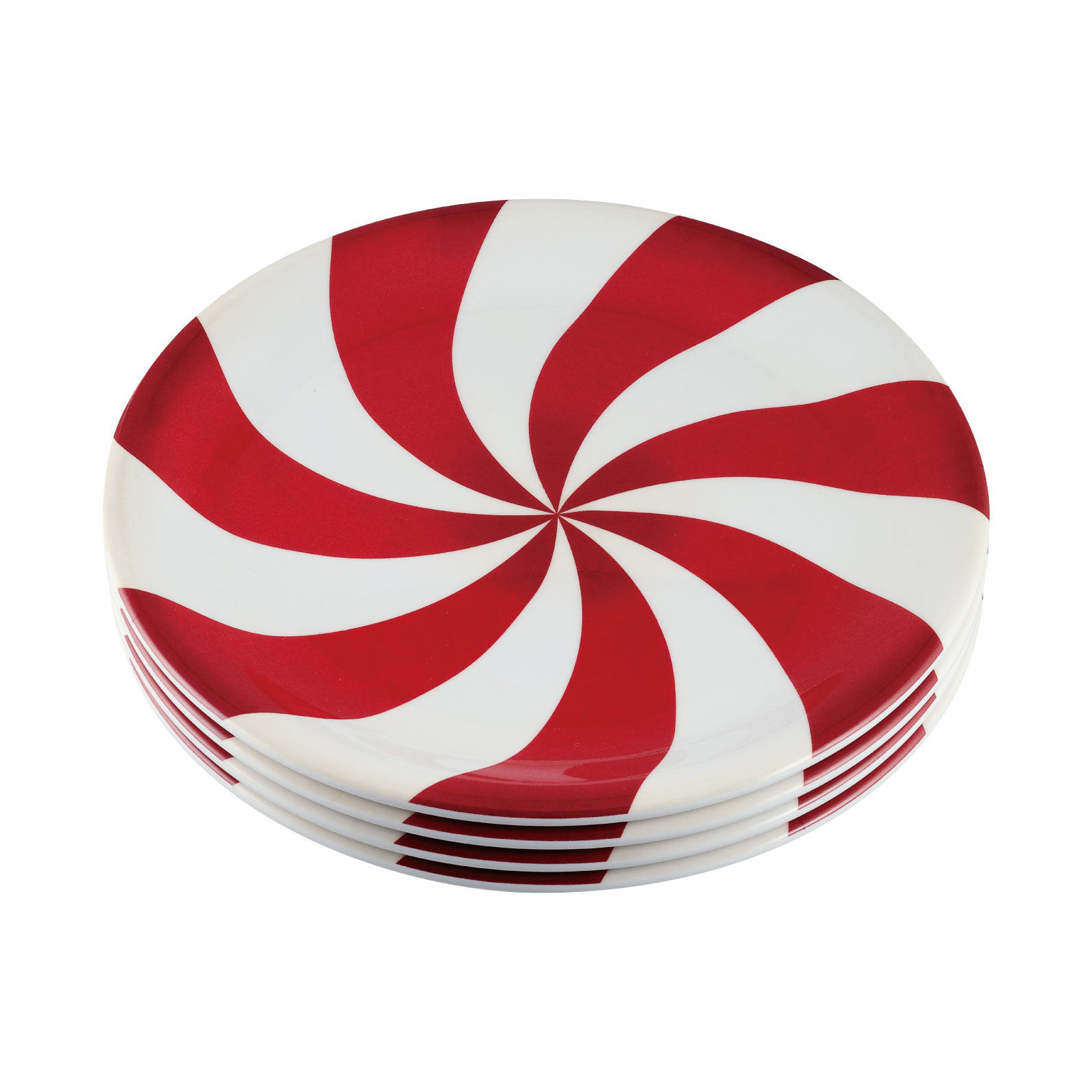 Peppermint, 6 3/4" Melamine Plate S12
