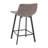Brandy Upholstered Counter Stool with Metal Frame-88725375