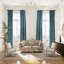Rideau simple extra long et extra large en velours mat luxueux-71630095-71630067