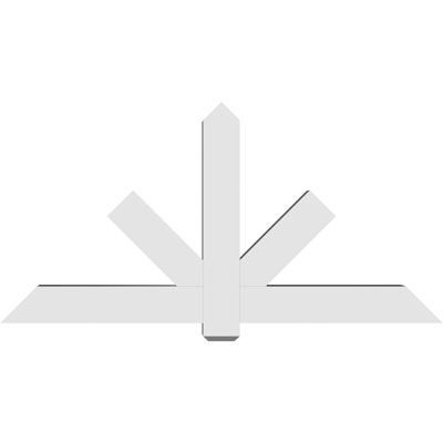 Support de pignon en PVC de qualité architecturale Kennewick