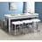 Timeless Elegance - Iacovelli 5-Piece Multipurpose Counter Height Table Set White