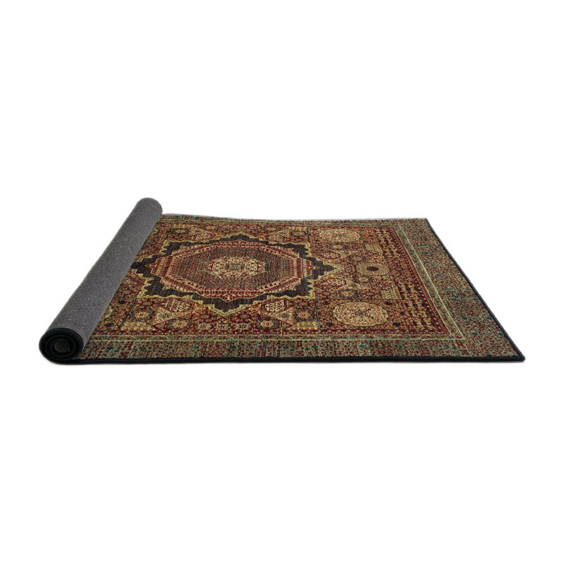 Abstract Indoor Rug, Round 6'