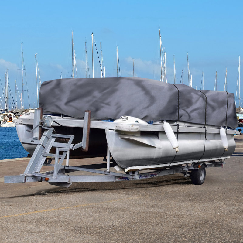 Elastic Mildew Resistant Watercraft Cover By Pyle