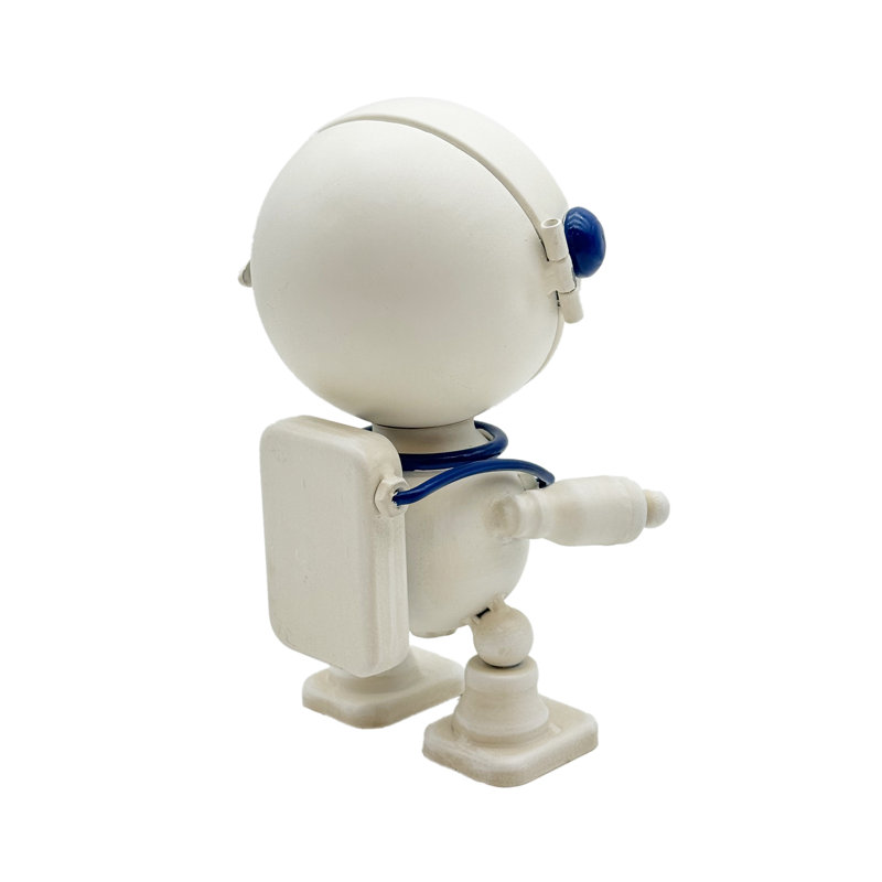 Astronaut Robot Desk Clock