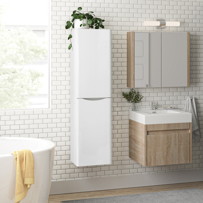 Stanhope Linen Cabinet, Gloss White