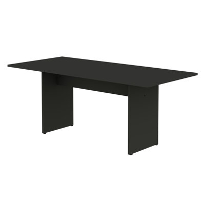 Dining Table In Charcoal