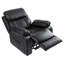 Faux Leather Heated Massage Chair-37674051-37674050