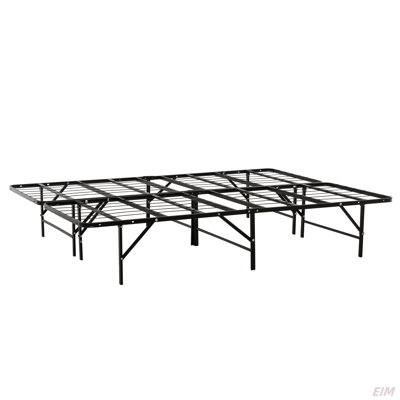 Metal Platform Bed Base - Mattress Foundation Bed Frame (Bed)