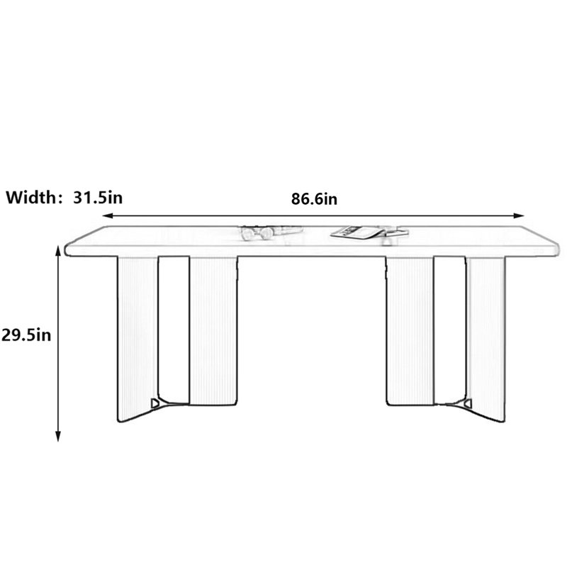 Meave, 29.5"H x 86.6"L x 31.5" W
