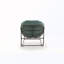 Chaise berçante d'extérieur avec coussin