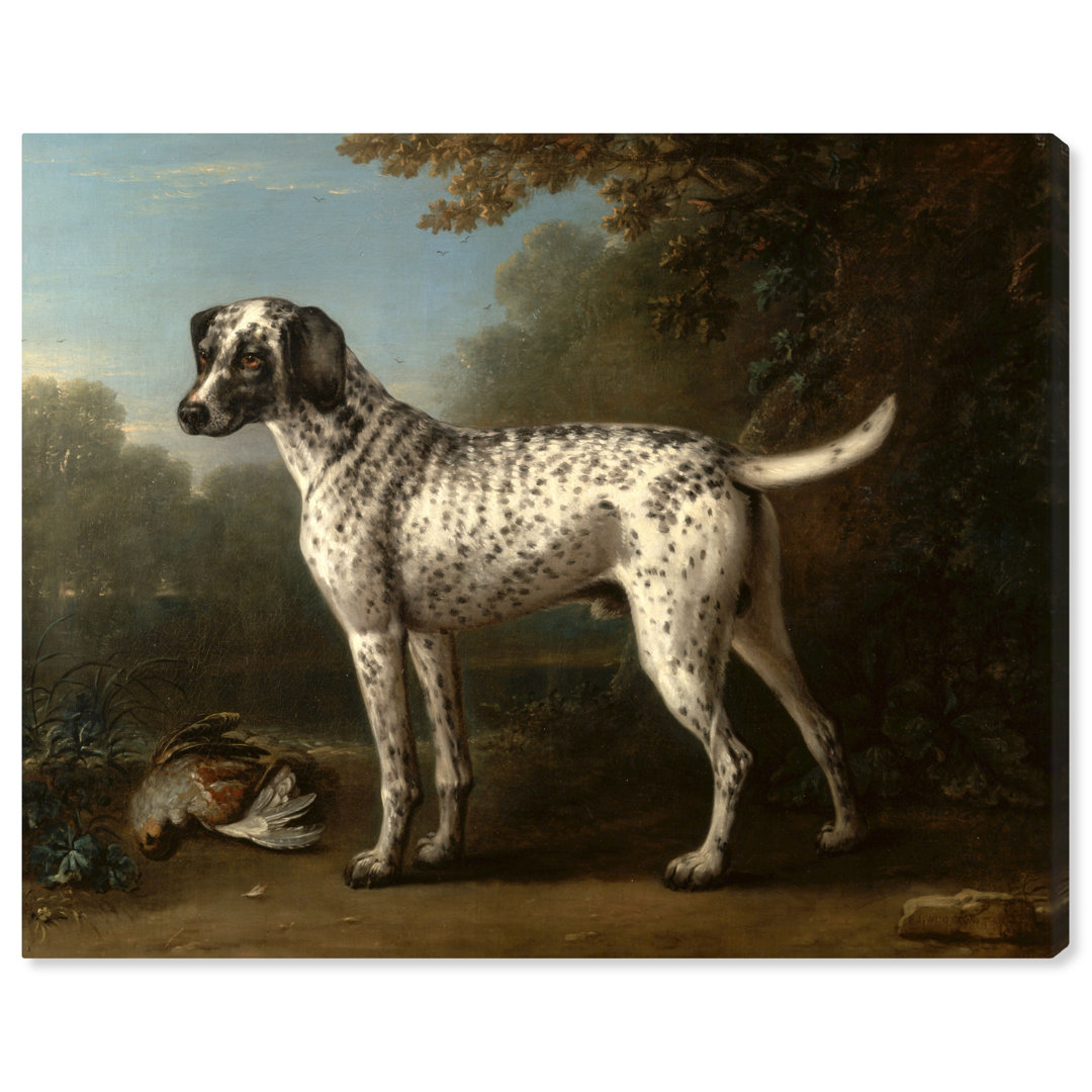 " A Gray Spotted Hound " by John Wootton Painting Print Oliver Gal Prints