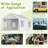 10 Ft. W x 20 Ft. D Carport Galvanized Steel Portable Garage Storage Shed Canopy-92474565