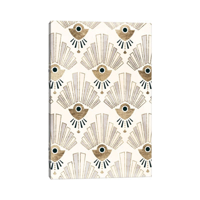 Toile en métal Stepreix - motifs déco III par Victoria Barnes