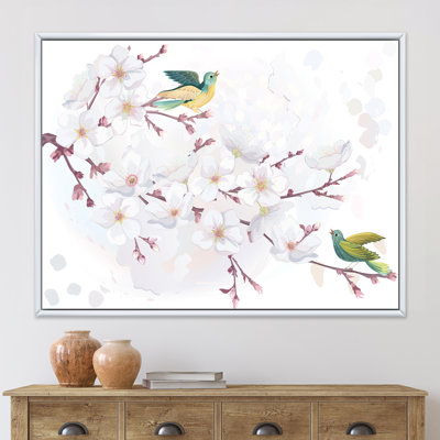 Cerisier en fleurs - Impression sur toile