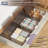 Stackable Under Bed Rolling Plastic Storage Box, Multipurpose Storage Box With Lid, Transparent