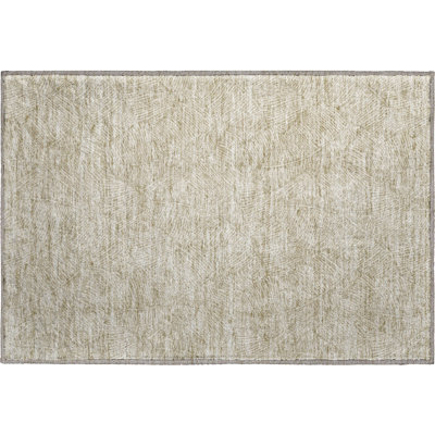 Premium Machine Washable Prisco Taupe Rug