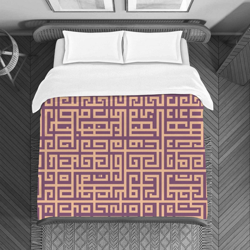 Machine Printed Duvet Cover, Twin Duvet Cover
