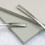 Brushed Nickel Slim Bow Handles-229745650