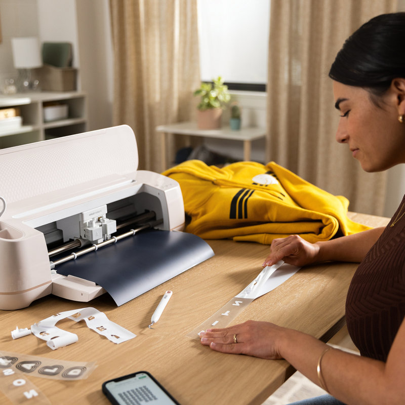 Cricut Maker 4 Cutting Machine and HTV EasyPress 3 Materials Bundle