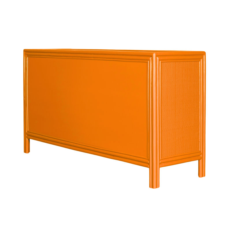 Aruba 8 - Drawer Dresser, Citrus Orange