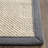 Crissi Auckland Sisal Marble/Dark Gray Area Rug-797423219