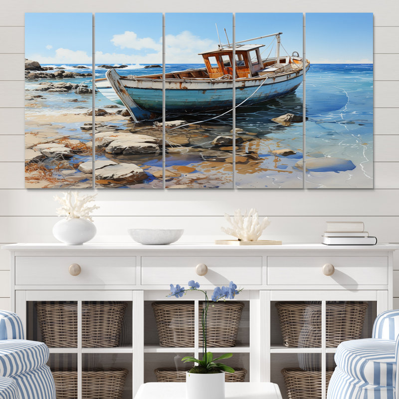 Coastal Nautical & Beach Wall Decor on Metal