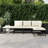 Nisse 23.6" Wide Square Patio Sofa with Cushions-1920990977