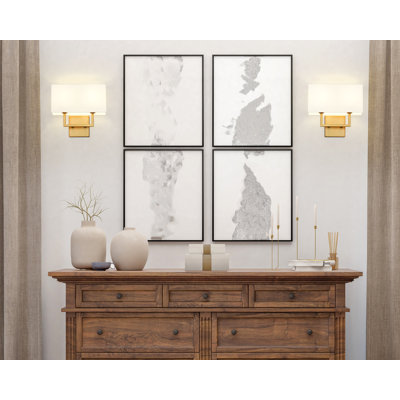 Tato 2 Light Wall Sconce in Brushed Nickel