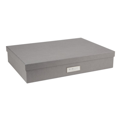 Bigso Sverker Fiberboard Legal and Art Storage Box for Papers