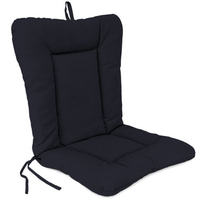 21" x 38" Outdoor Chair Cushion with Ties and Loop