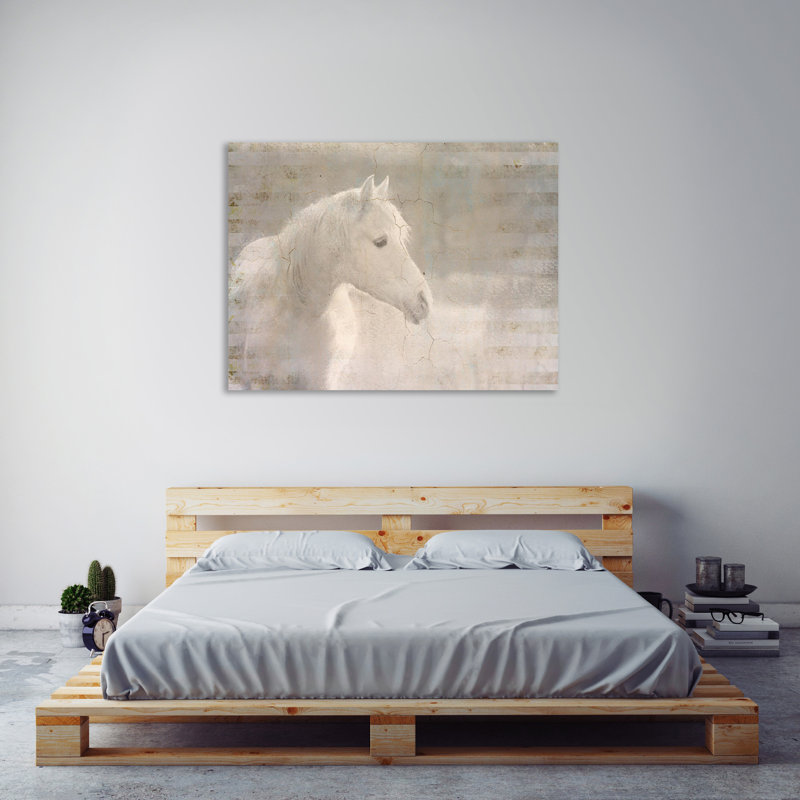 White Night Serenity by Kimberly Allen - Wrapped Canvas Print, 76cm H x 102cm W x 4cm D