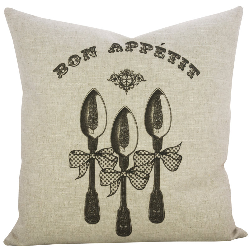Linen Throw Pillow