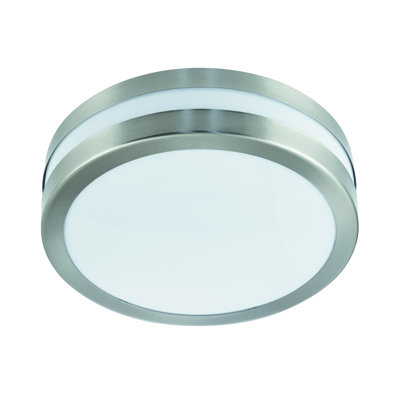 Amelia Silver 29cm W 2 - Bulb Outdoor Flush Mount