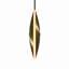 Chrona Modern Round Spun Brass Pendant Light, Vertical-1016443248-1016443251